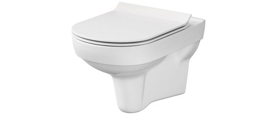 Cersanit piekārtais pods City ar Slim SC vāku, EO, balts